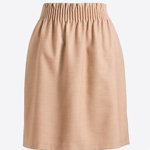 J. Crew Wool Sidewalk Skirt with Pockets Size 2